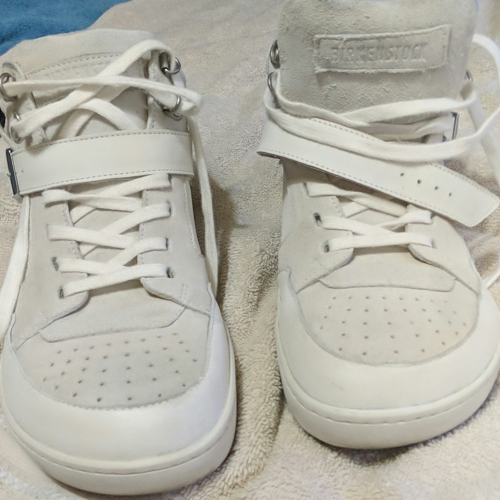 Birkenstock High White Tennis Shoes 42